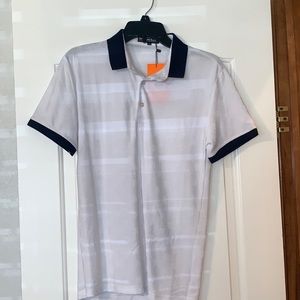 Stefano Ricci Embossed Polo Shirt